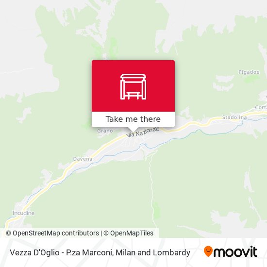 Vezza D'Oglio - P.za Marconi map