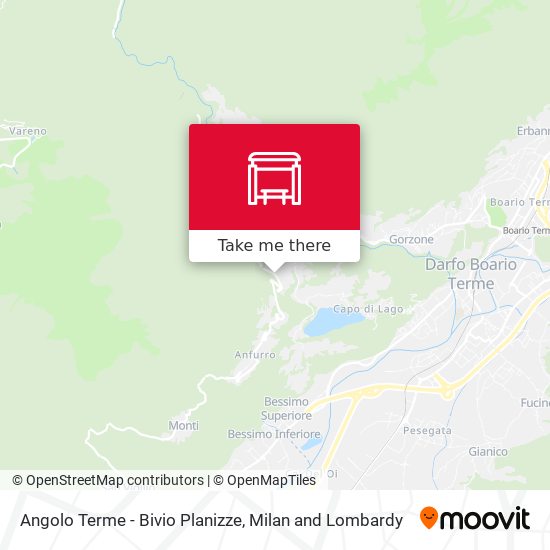Angolo Terme - Bivio Planizze map
