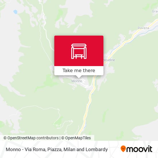 Monno - Via Roma, Piazza map