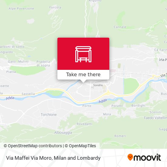 Via Maffei Via Moro map