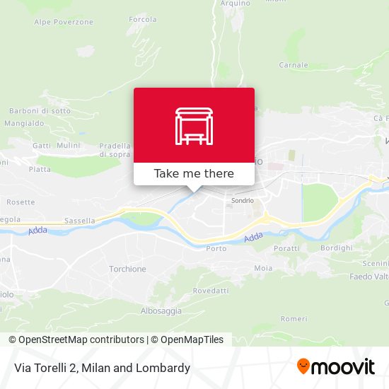 Via Torelli 2 map