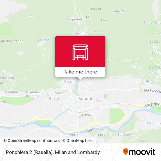 Ponchiera 2 (Rasella) map