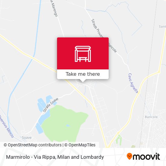 Marmirolo - Via Rippa map