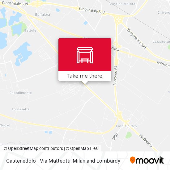 Castenedolo - Via Matteotti map