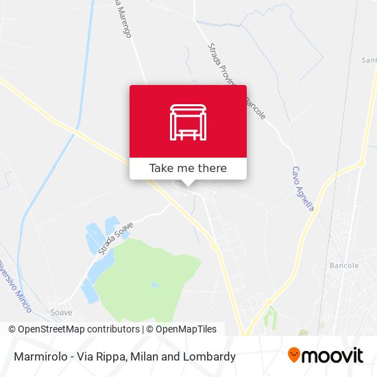 Marmirolo - Via Rippa map