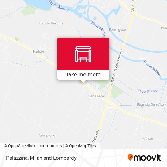 Palazzina map