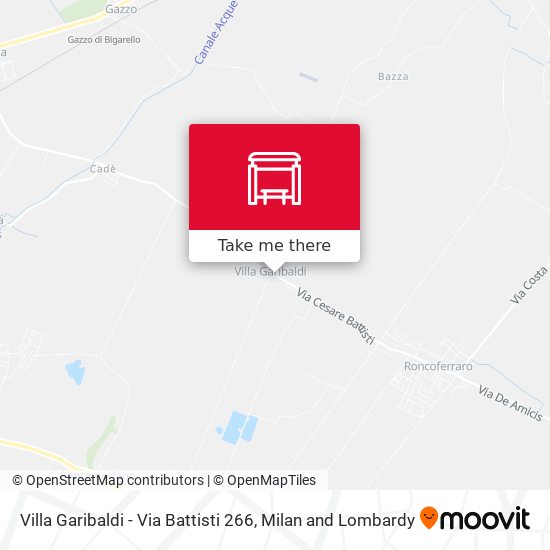 Villa Garibaldi - Via Battisti 266 map