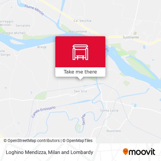 Loghino Mendizza map