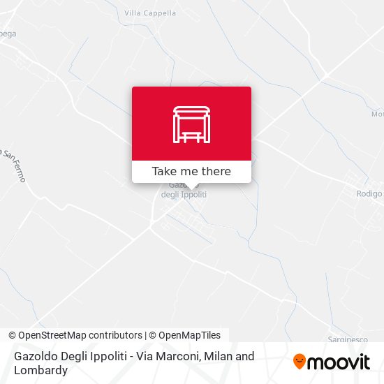 Gazoldo Degli Ippoliti - Via Marconi map