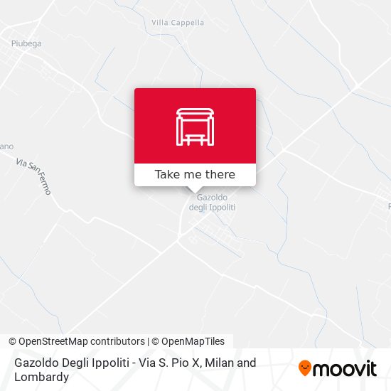 Gazoldo Degli Ippoliti - Via S. Pio X map