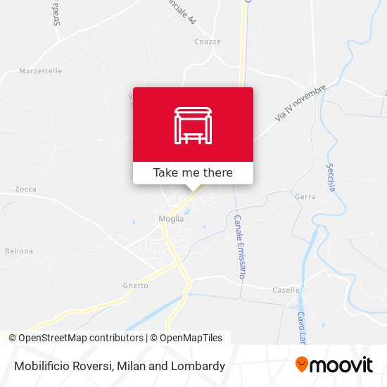 Mobilificio Roversi map