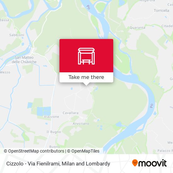 Cizzolo - Via Fienilrami map