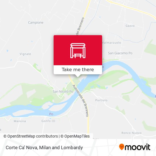 Corte Ca' Nova map