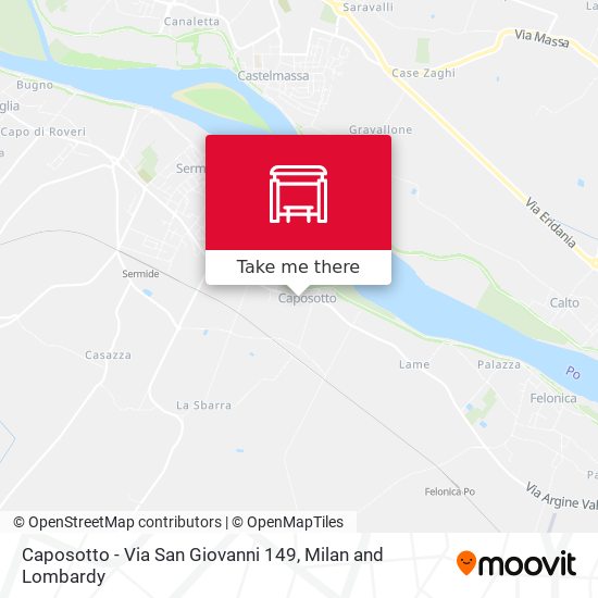 Caposotto - Via San Giovanni 149 map