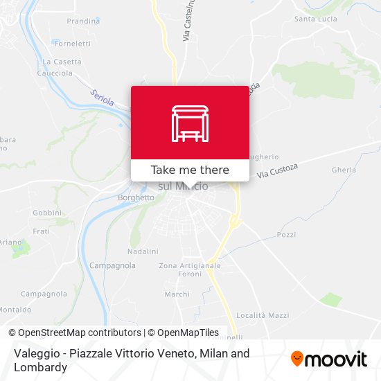 Valeggio - Piazzale Vittorio Veneto map