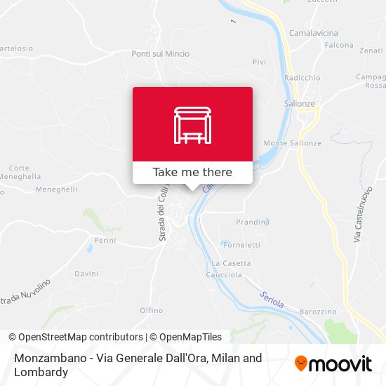 Monzambano - Via Generale Dall'Ora map