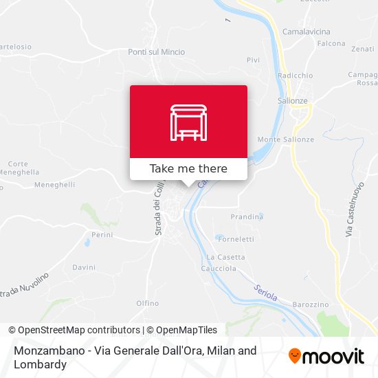 Monzambano - Via Generale Dall'Ora map