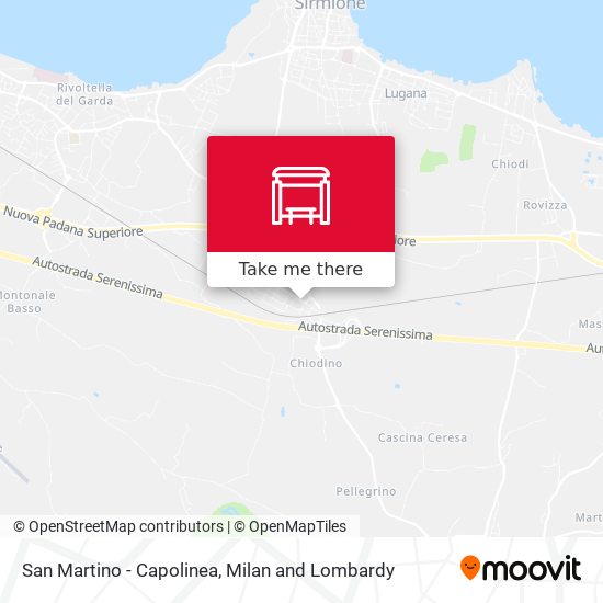 San Martino - Capolinea map