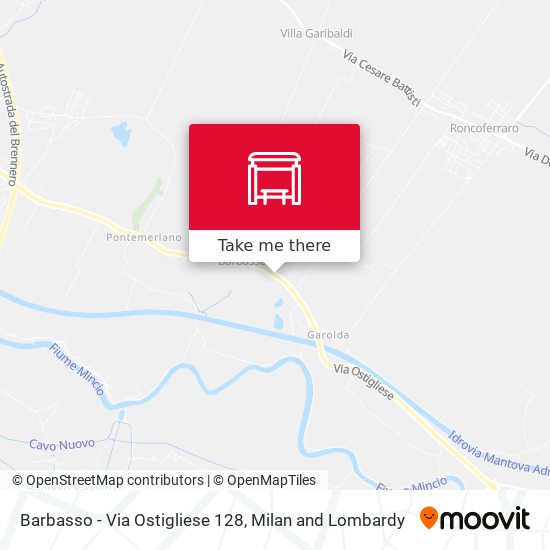Barbasso - Via Ostigliese 128 map