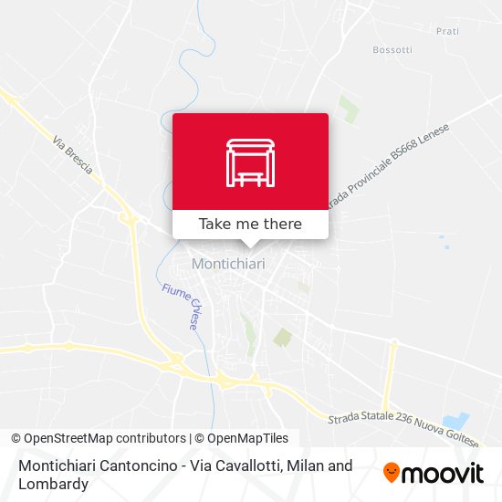 Montichiari Cantoncino - Via Cavallotti map