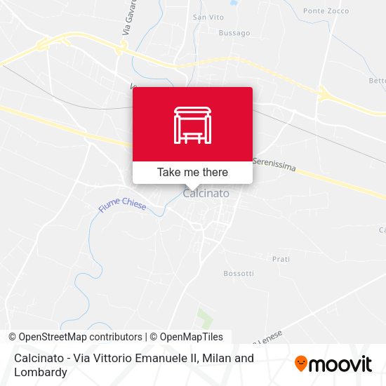 Calcinato - Via Vittorio Emanuele II map