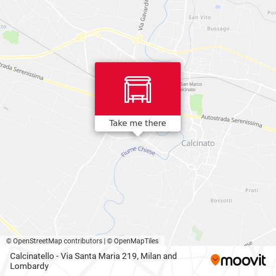 Calcinatello - Via Santa Maria 219 map