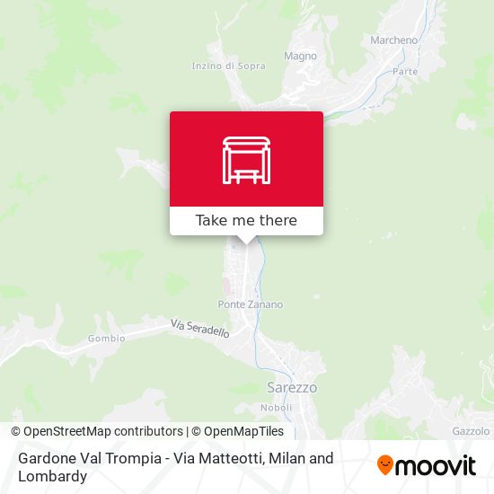 Gardone Val Trompia - Via Matteotti map