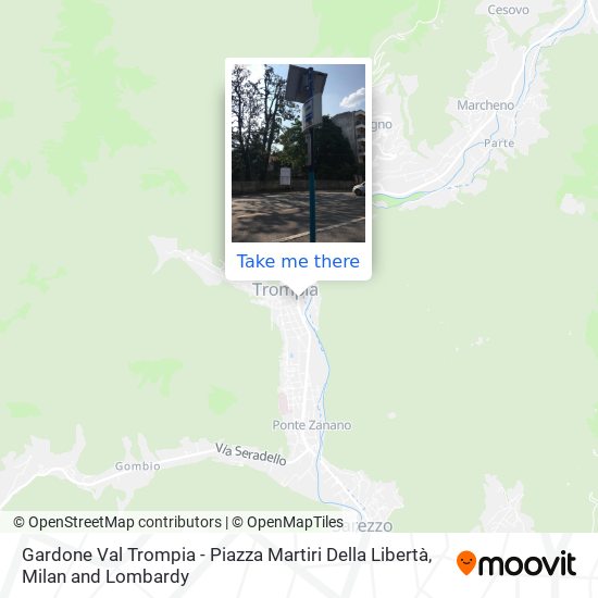Gardone Val Trompia - Piazza Martiri Della Libertà map