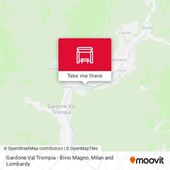 Gardone Val Trompia - Bivio Magno map