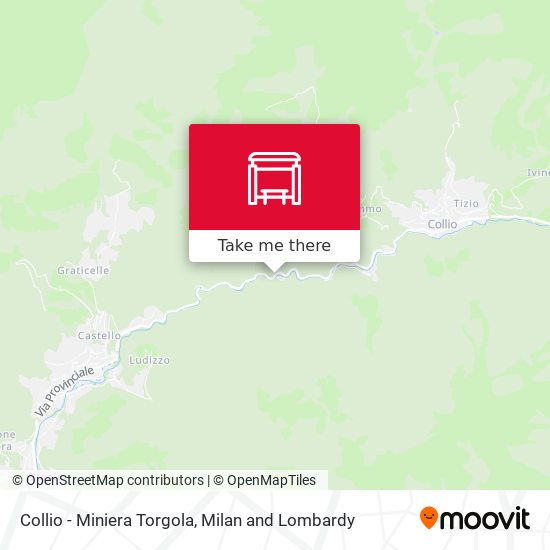 Collio - Miniera Torgola map