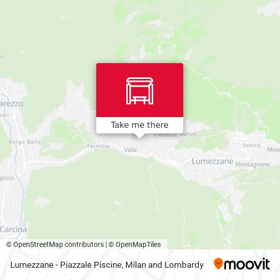 Lumezzane - Piazzale Piscine map
