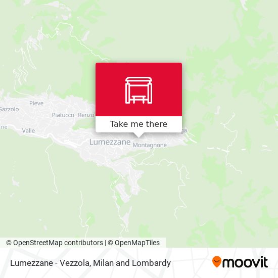 Lumezzane - Vezzola map