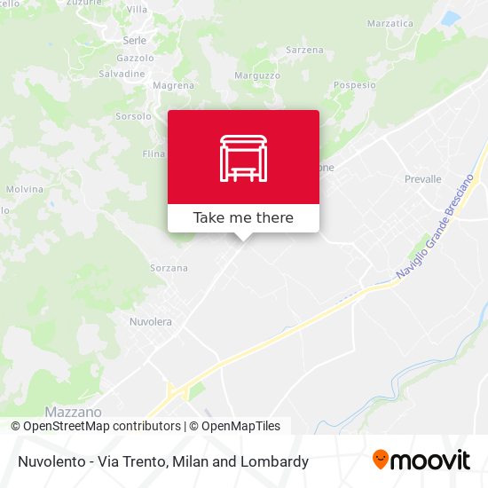 Nuvolento - Via Trento map