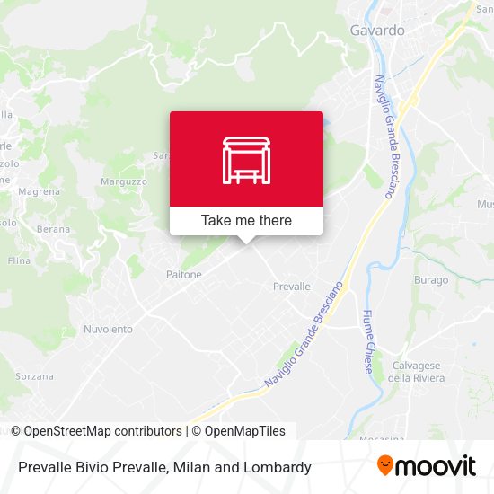 Prevalle Bivio Prevalle map