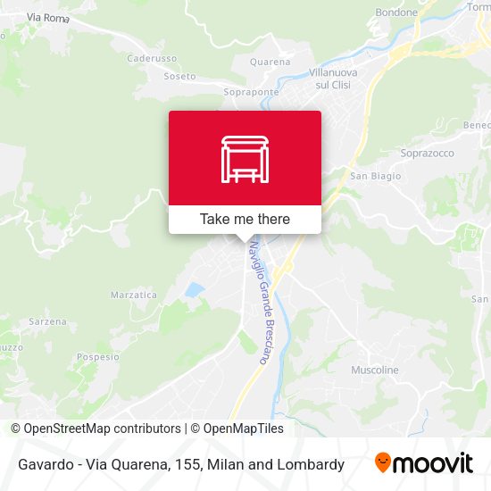 Gavardo - Via Quarena, 155 map