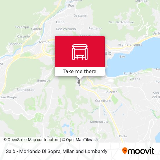 Salò - Moriondo Di Sopra map