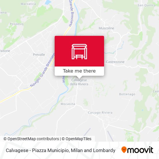 Calvagese - Piazza Municipio map