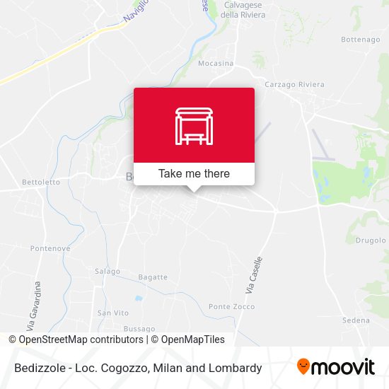 Bedizzole - Loc. Cogozzo map