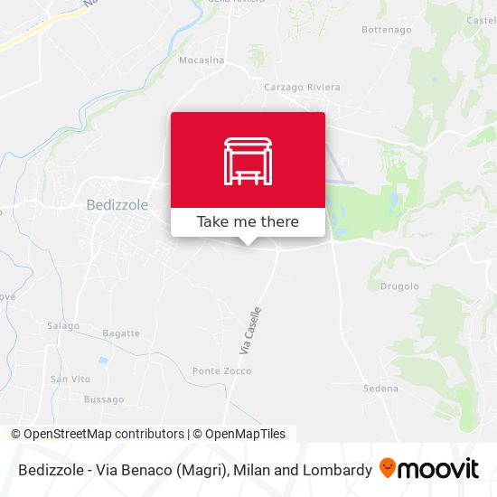 Bedizzole - Via Benaco (Magri) map