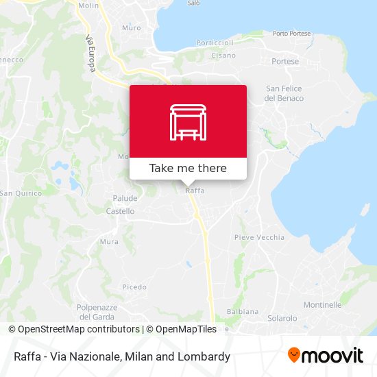 Raffa - Via Nazionale map