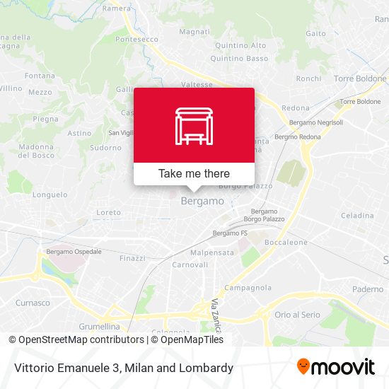Vittorio Emanuele 3 map