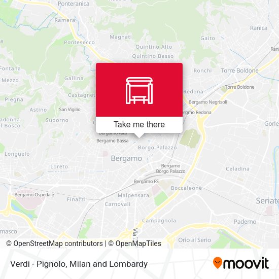 Verdi - Pignolo map