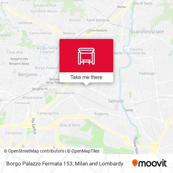Borgo Palazzo Fermata 153 map
