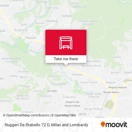 Ruggeri Da Stabello 72 D map