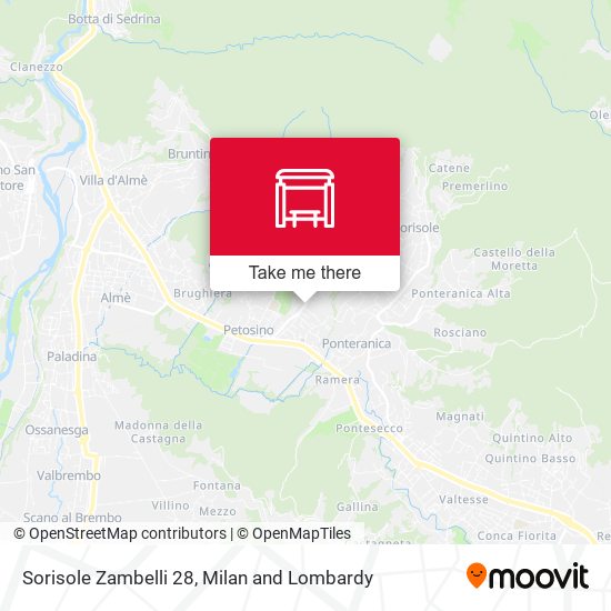 Sorisole Zambelli 28 map