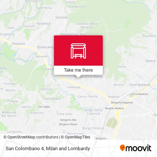 San Colombano 4 map