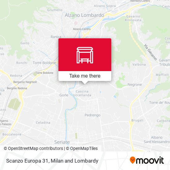 Scanzo Europa 31 map