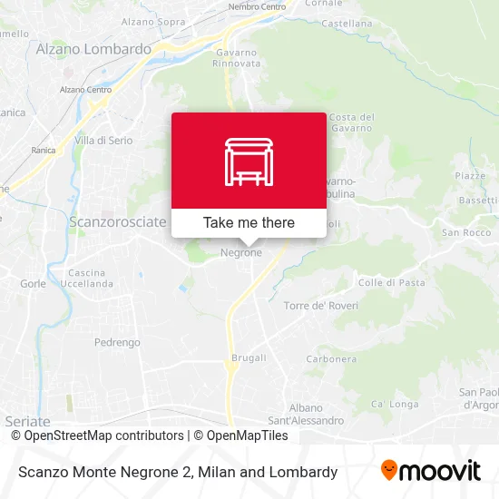 Scanzo Monte Negrone 2 map