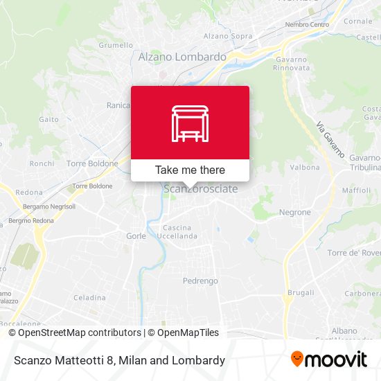 Scanzo Matteotti 8 map