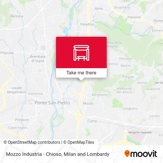 Mozzo Industrial - Chioso map